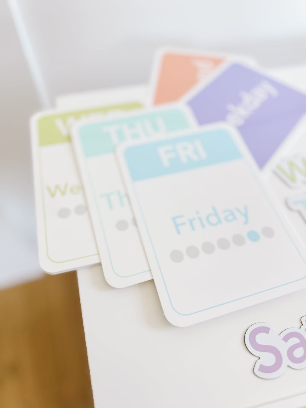 Days, Months, Seasons Flashcards and Magnets