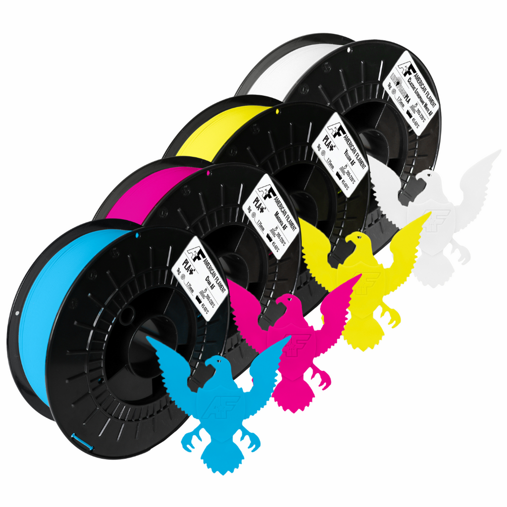 Cyan AF 1.75mm PLA+ Filament for Color Lithophanes