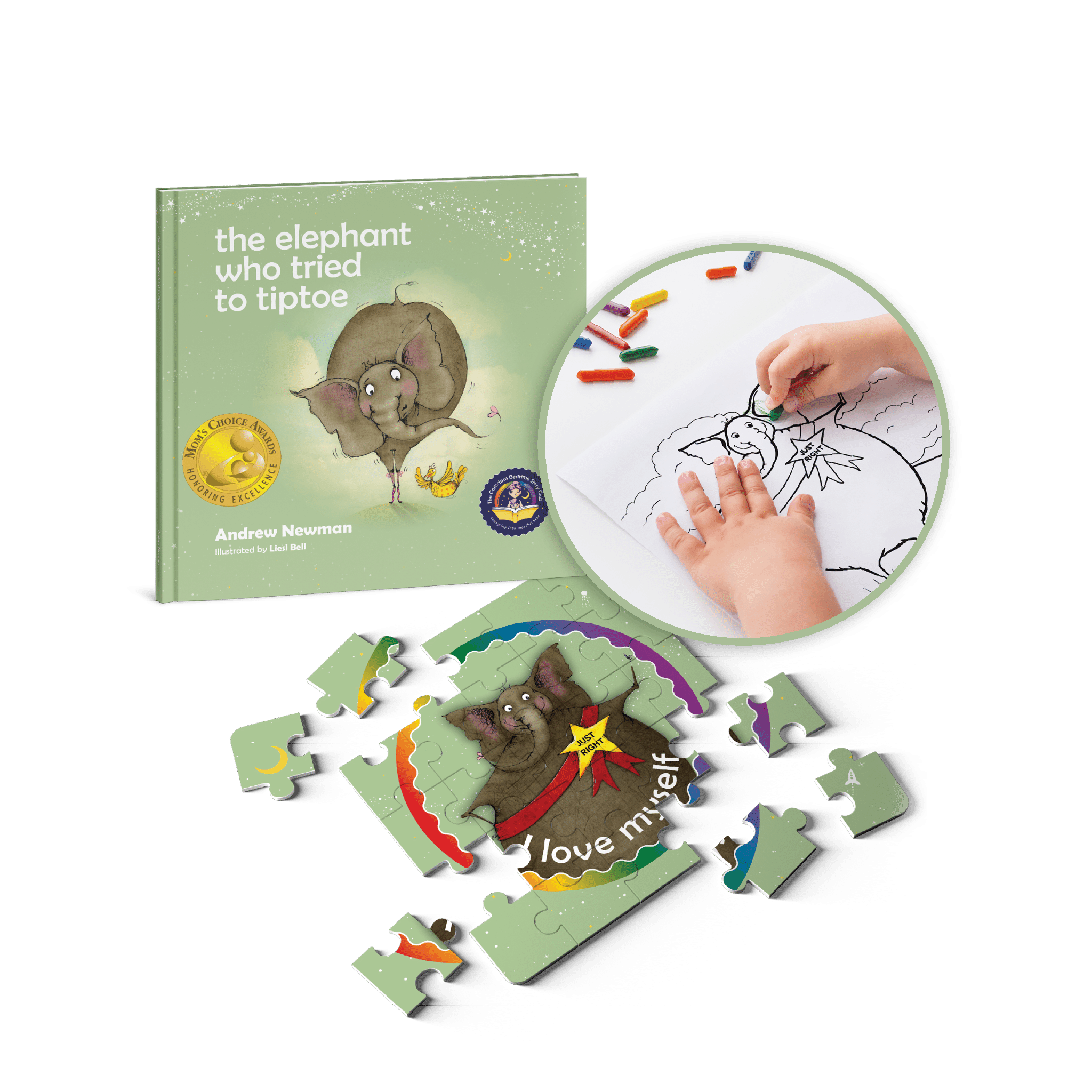 The Elephant Who Tried to Tiptoe: Reminding children to love the body they have