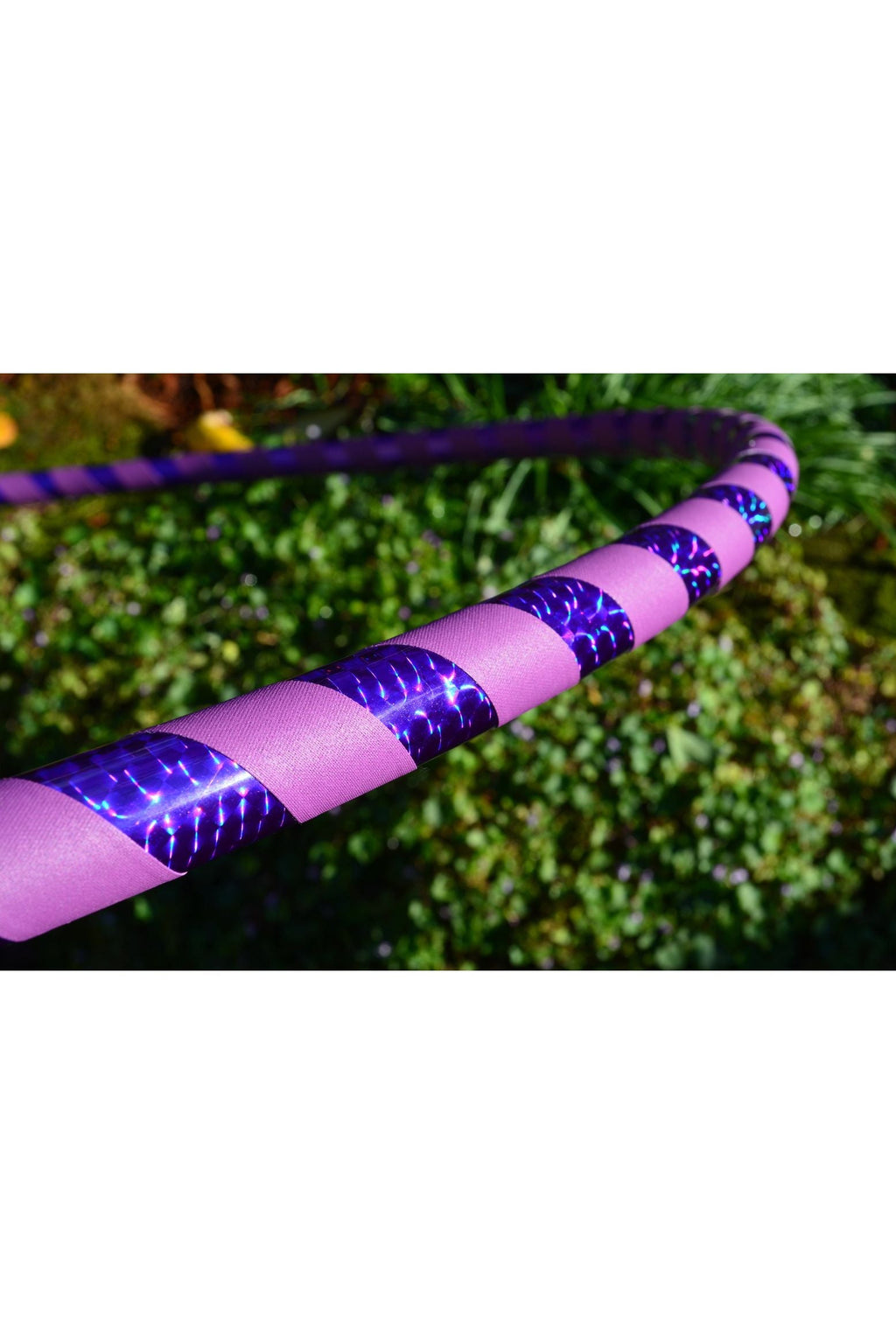 Beginner & Weighted Fitness Taped Beginner Hula Hoops | Mirror, Holographic, & Prism Deco Tapes + Gaffer Grip Tape