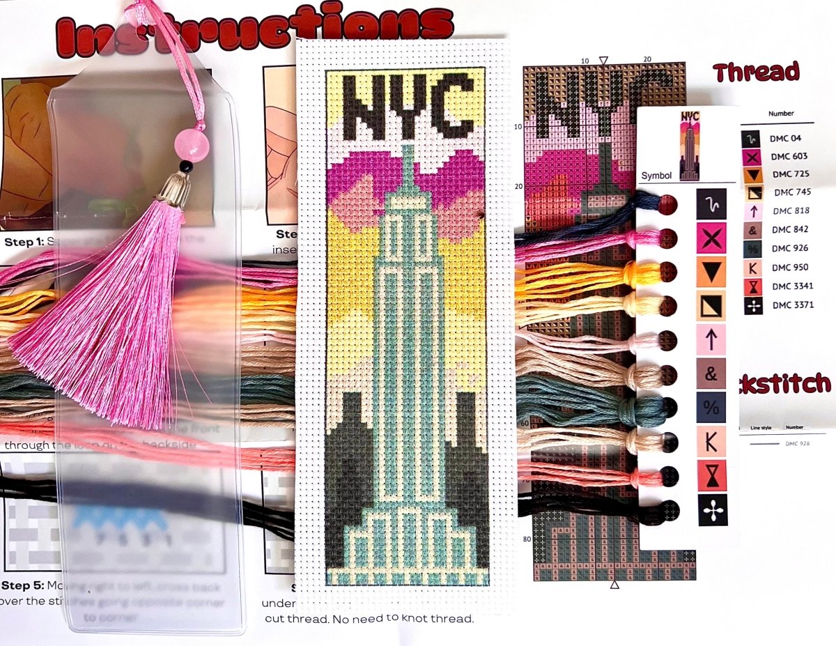Empire State Building Bookmark