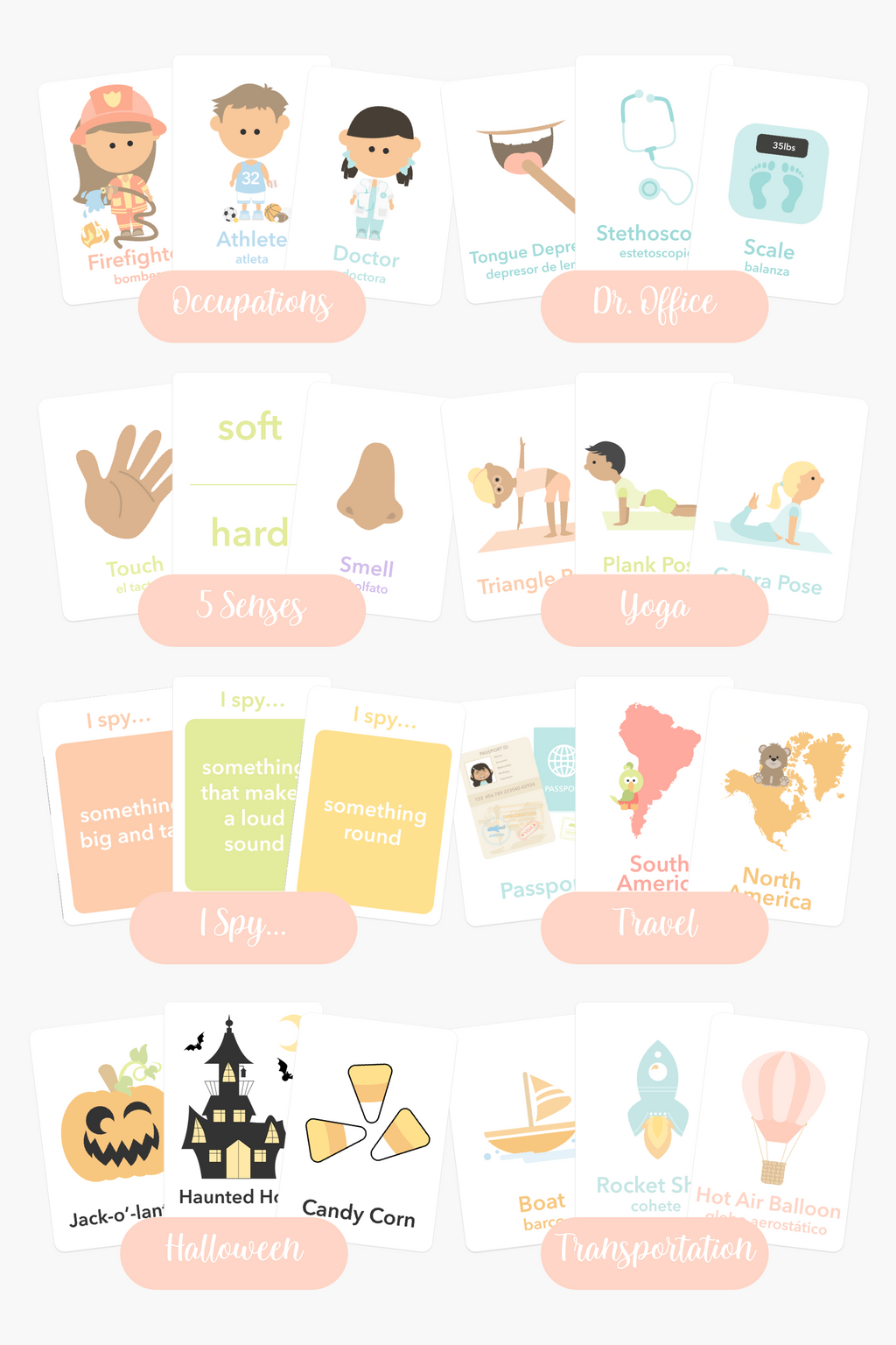 Learning Flashcards - Fall Release Bundle