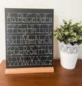 Wood Chalkboard Stand (Full Size)