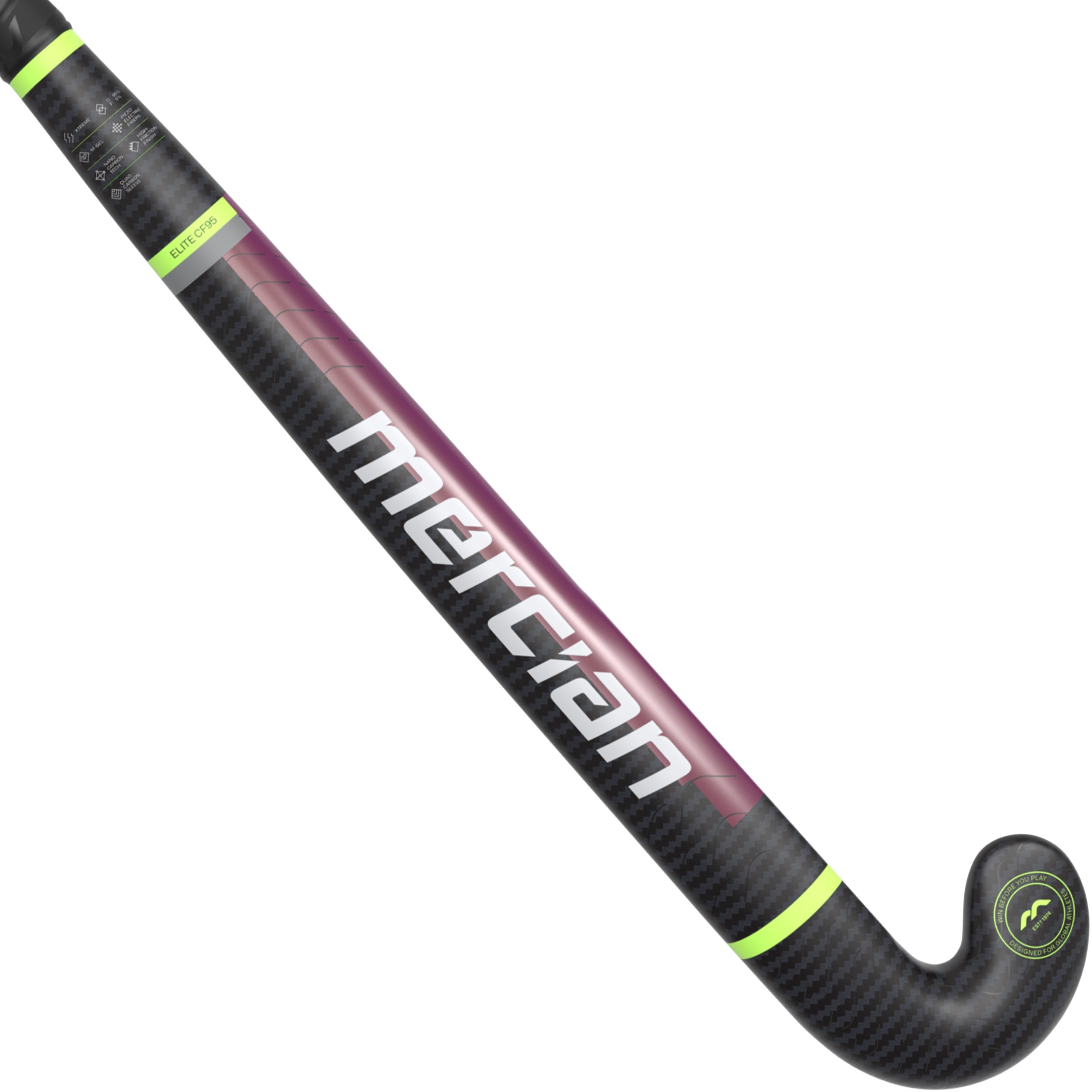 Mercian Elite CF95 Xtreme Bend Hockey Stick - Elite Composite Technology