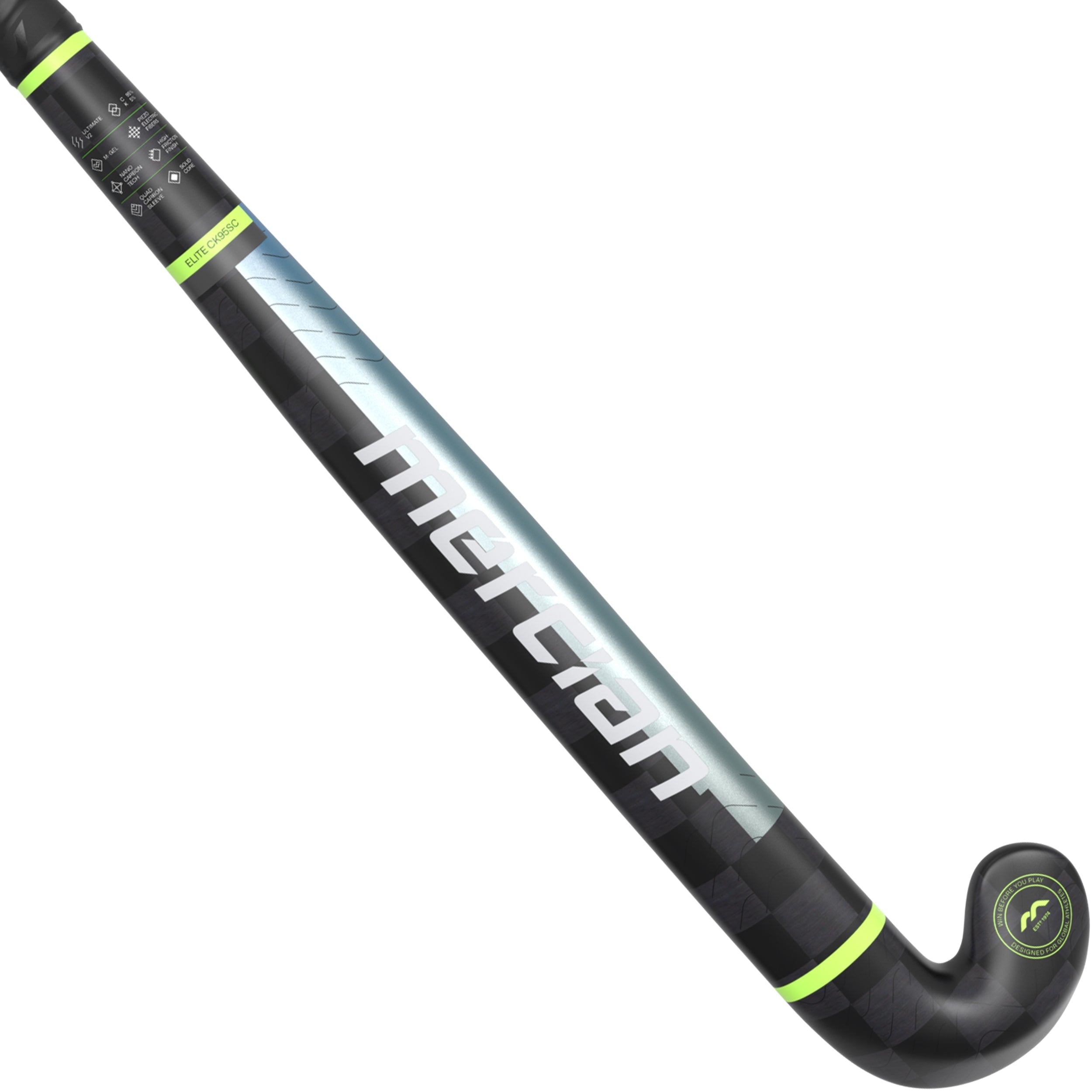 Mercian Elite CK95SC Ultimate V2 Bend Hockey Stick - Elite Composite Solid Core Technology