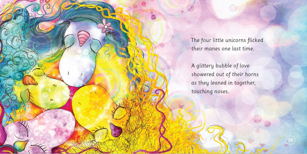 The Hairdresser for Unicorns. Reminding kids that their beauty comes from within.