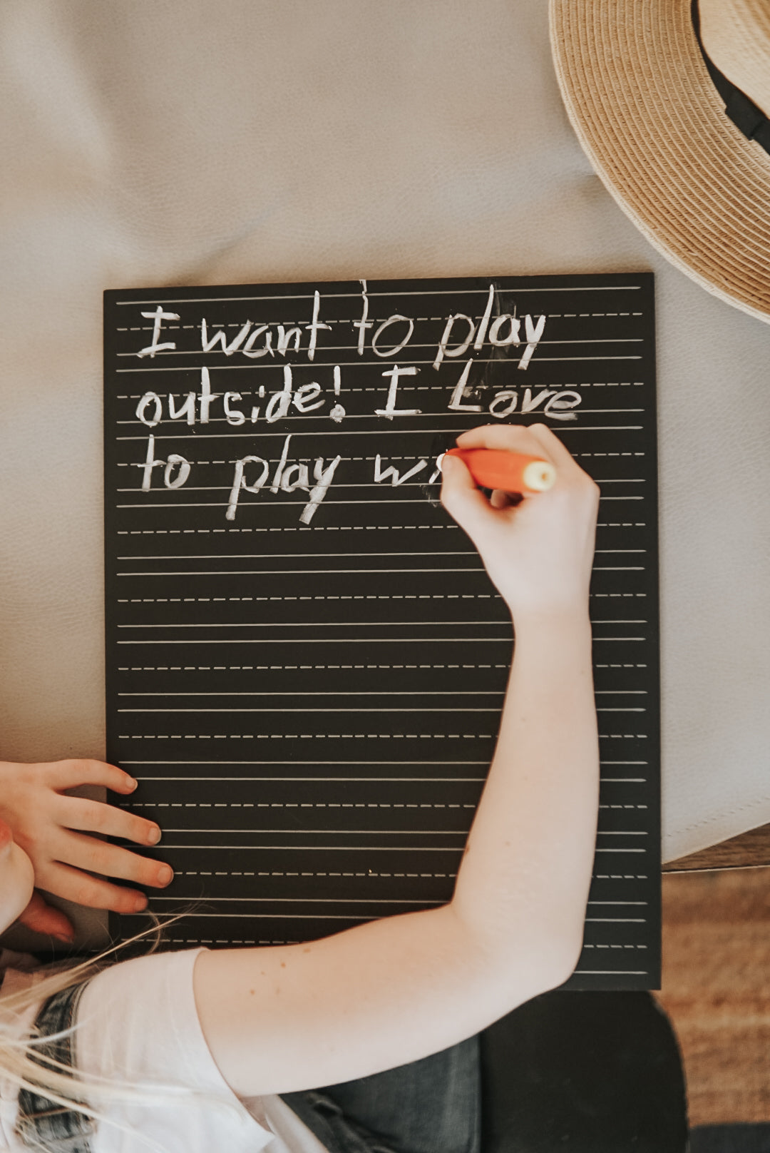 The Writer Trace-n-Erase Chalkboard®