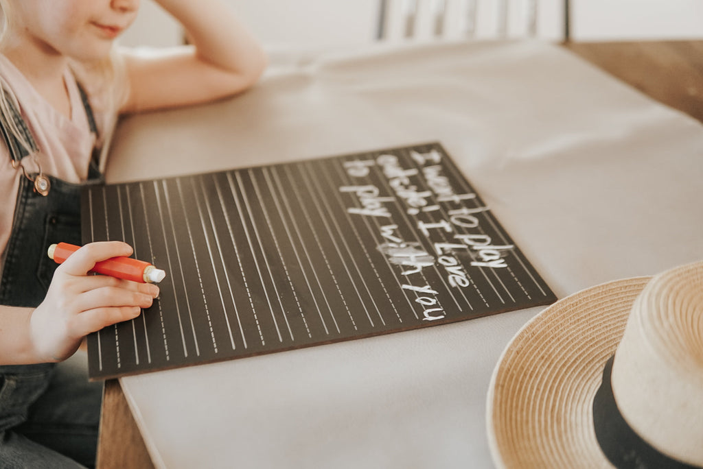 The Writer Trace-n-Erase Chalkboard®