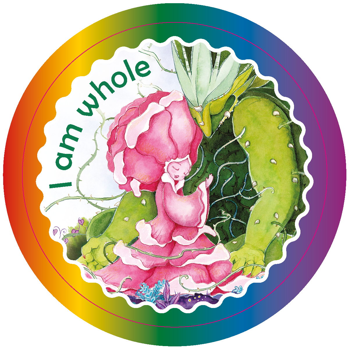 The Great Love of Rose and Thorn. Helping children embrace vulnerability and strength as part of their wholeness.