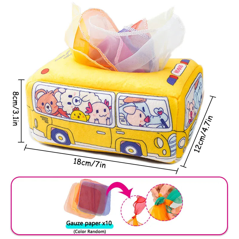 Baby's Teaching Tissue Box