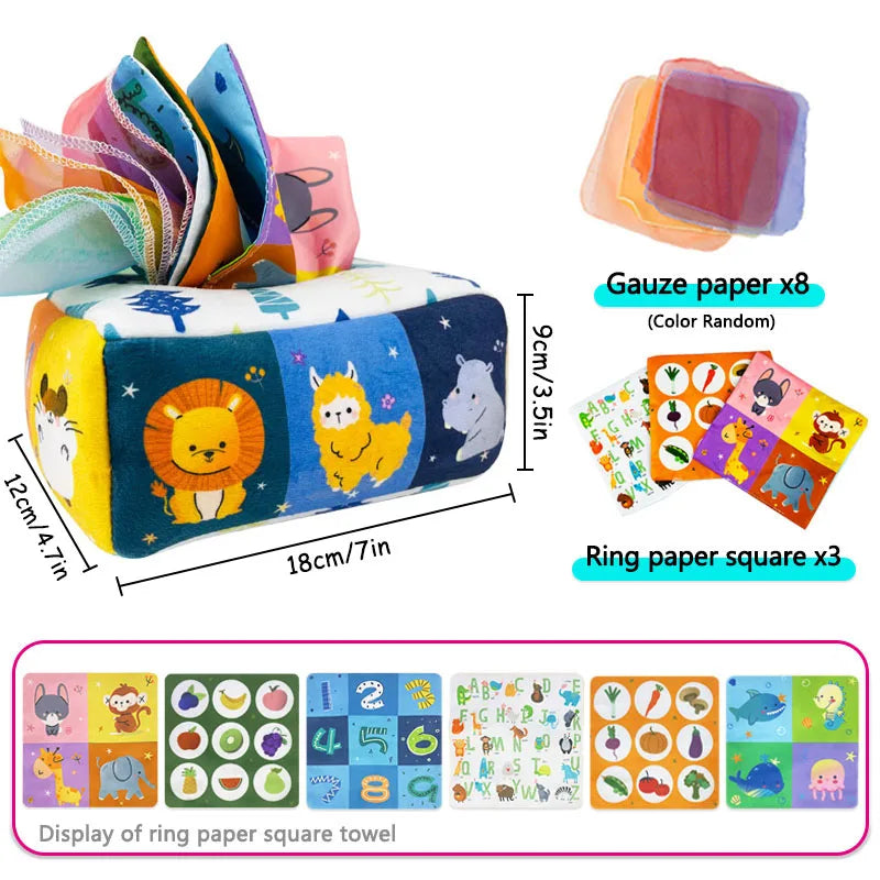 Baby's Teaching Tissue Box