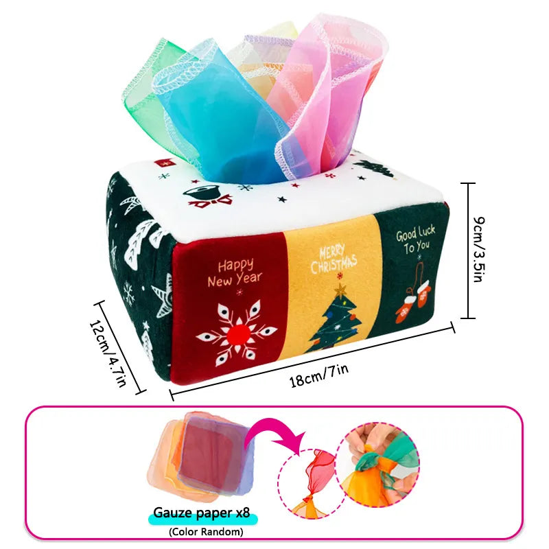 Baby's Teaching Tissue Box