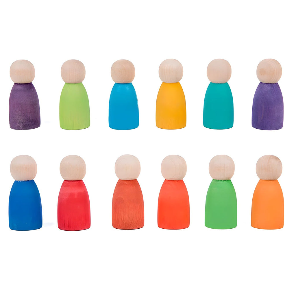 Rainbow Rings, Coins and Nins Pretend Play Toys