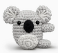 Educational Crochet Learning Kit – Beginner Fiber Arts Skill Development: The Woobles Wally the Koala Crochet Kit