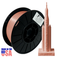 Rose Gold AF Silk PLA 3D Printer Filament, 1.75 mm Diameter, 1 kg Spool