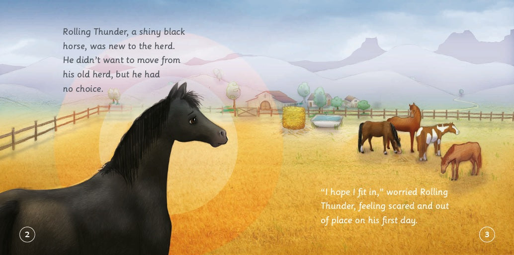 Rolling Thunder Finds His Herd: Reducing kids’ anxiety in new environments