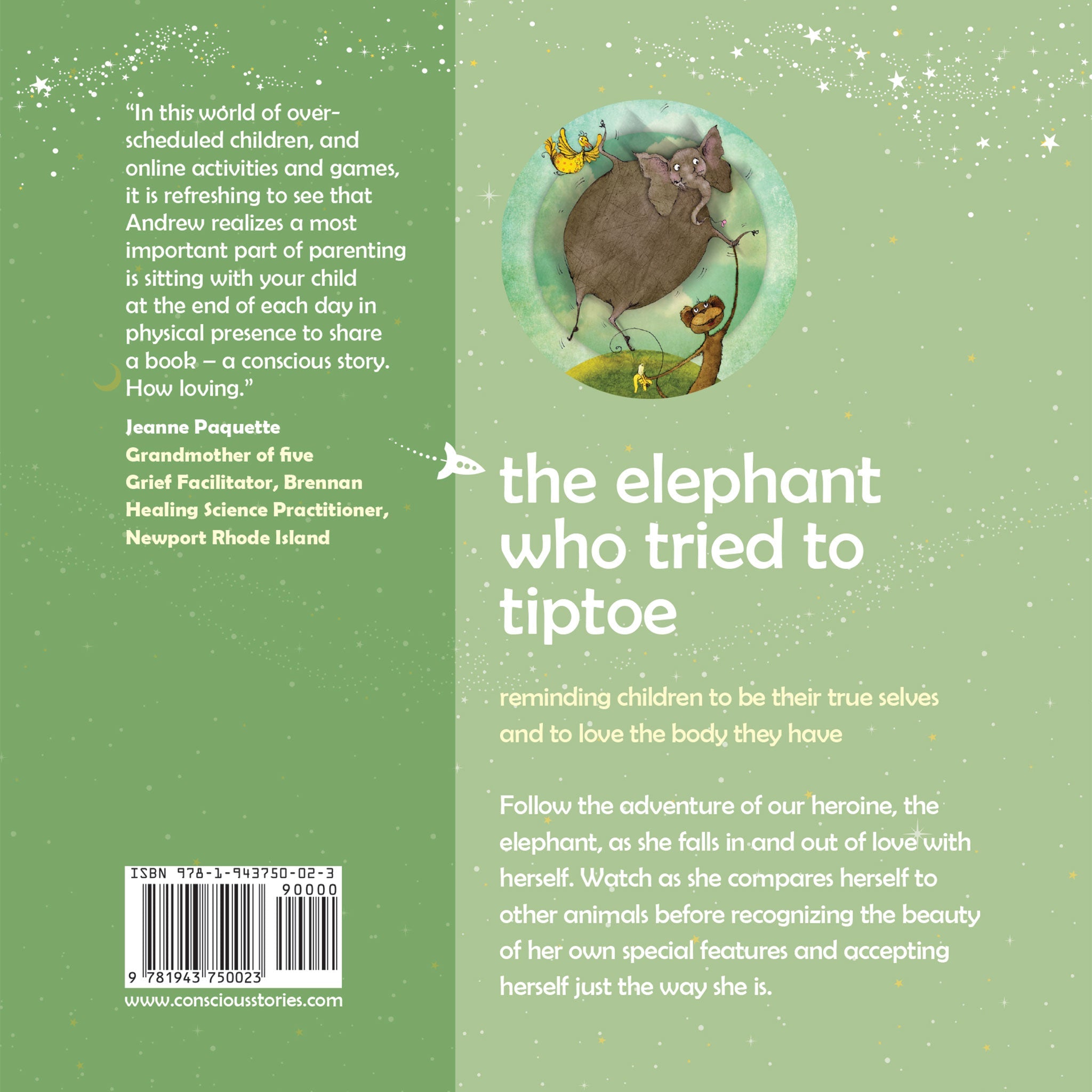 The Elephant Who Tried to Tiptoe: Reminding children to love the body they have