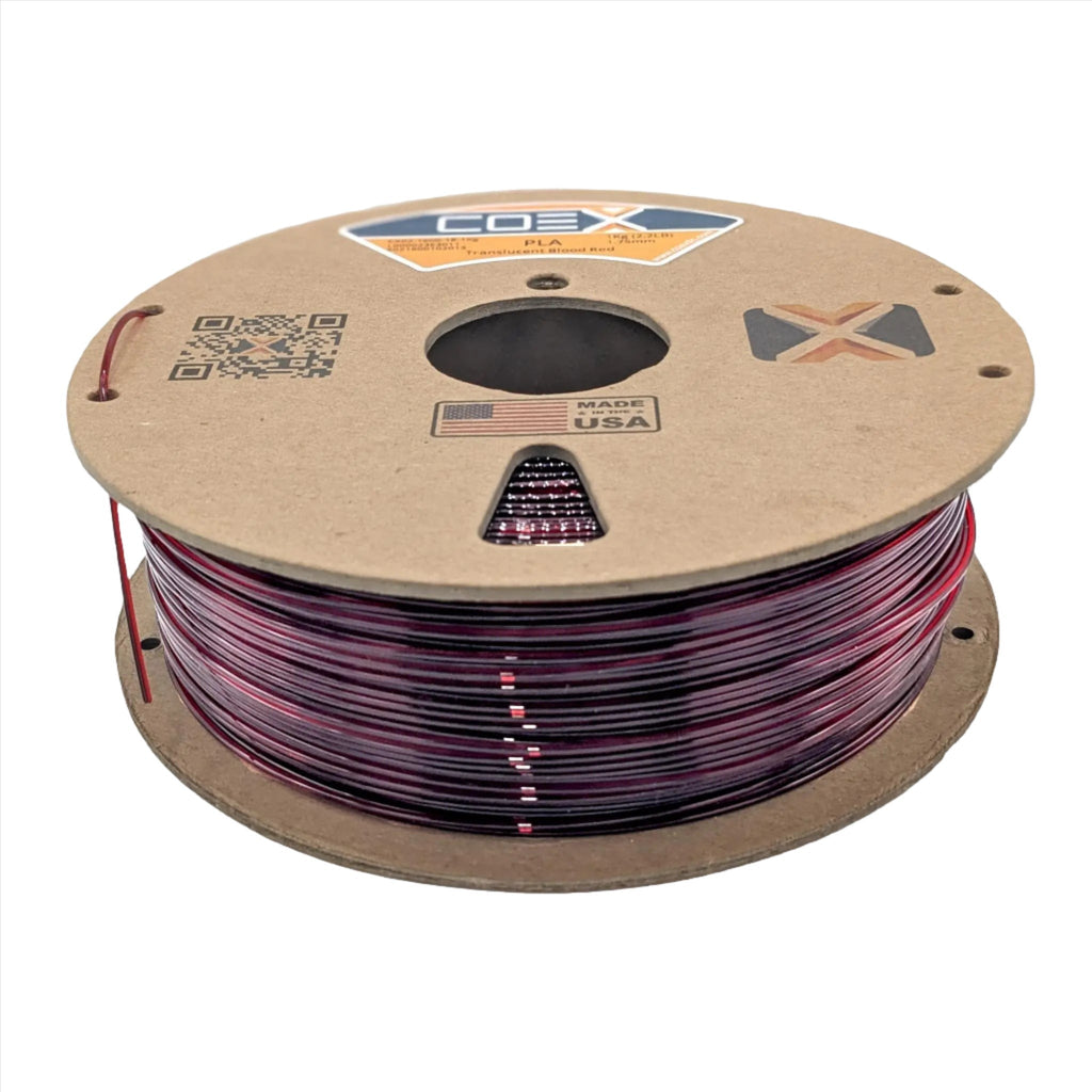 Translucent Blood Red PLA