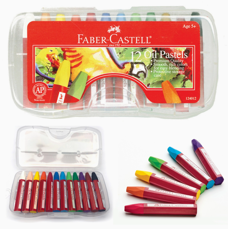 Educational Oil Pastel Art Kit – Beginner Drawing & Color Exploration