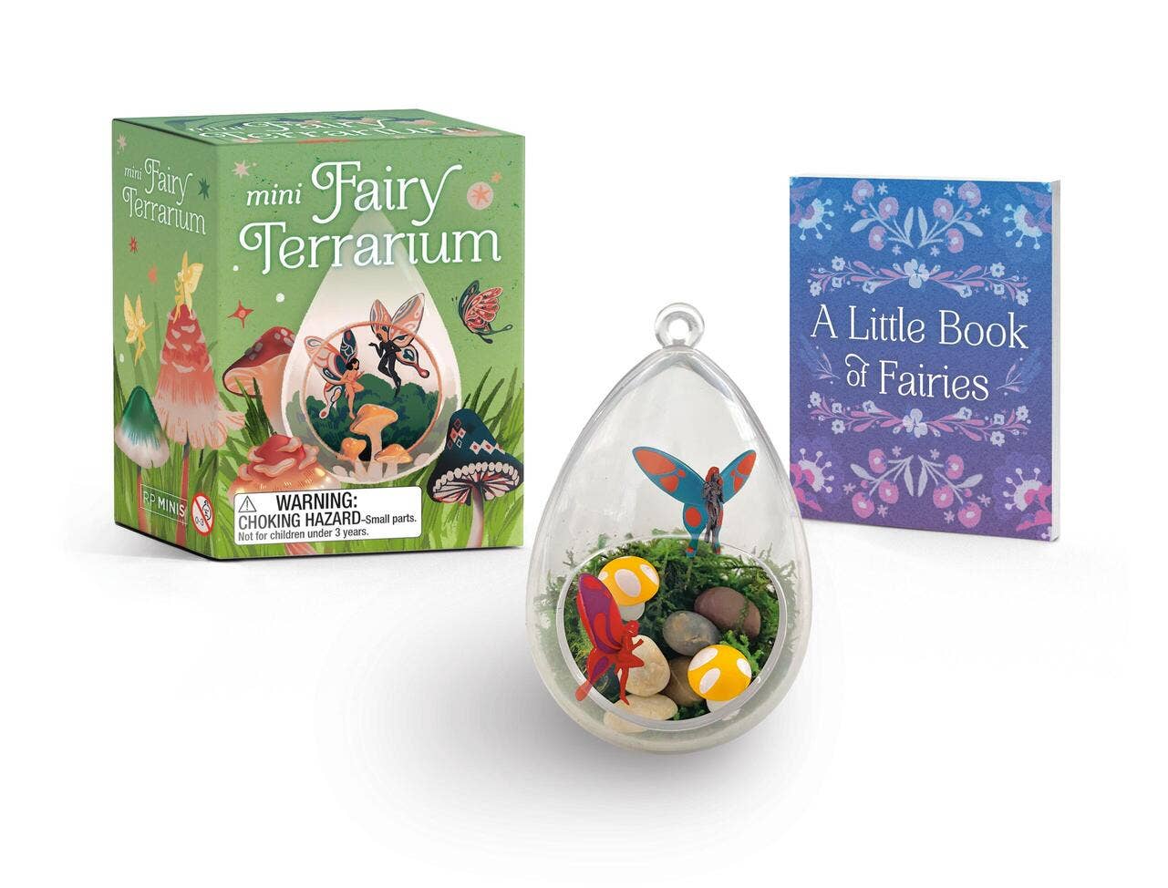 Mini Fairy Terrarium Kit – Nature Science, Ecology, and Creative Design Learning Set with Cultural Literacy Guide