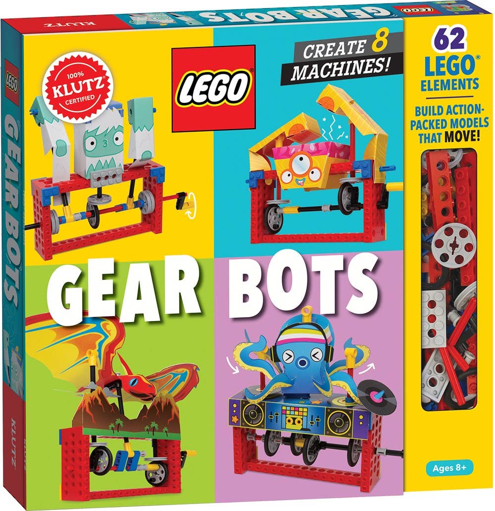LEGO Gear Bots – STEM Engineering & Mechanical Systems Learning Kit