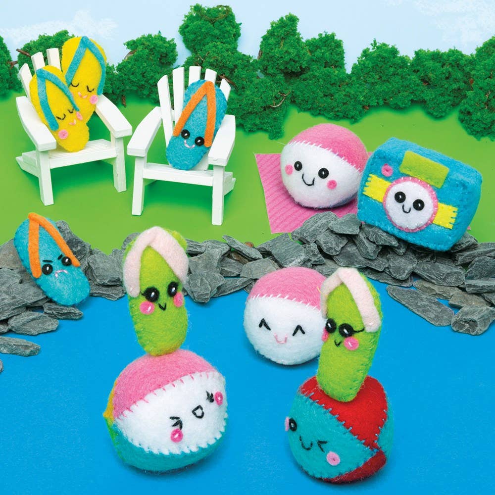 Beginner Sewing & Textile Arts Learning Kit: Plush Construction and Pattern Skills