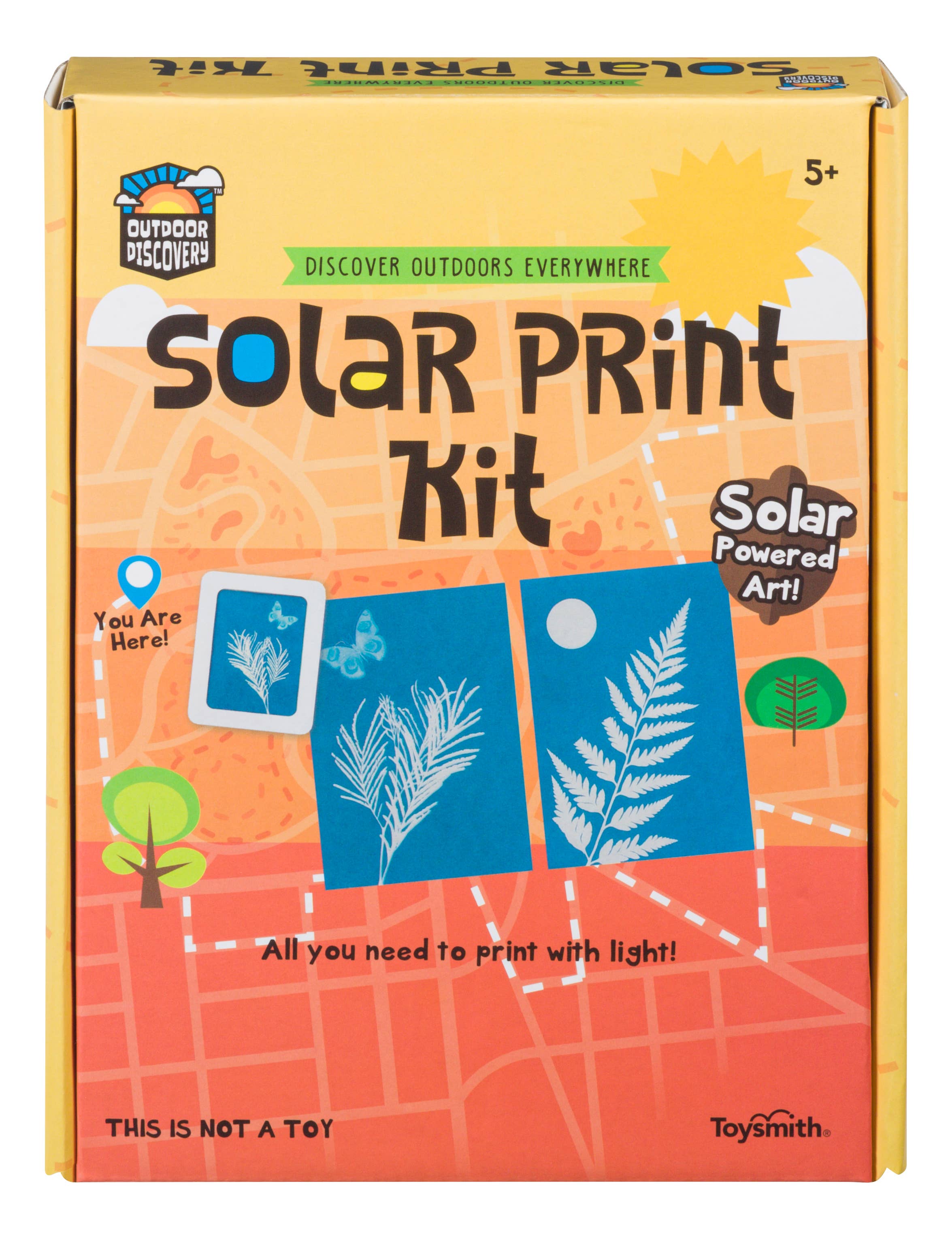 Solar Print Art & Science Kit – STEAM Light Exposure and Nature Observation Learning Activity
