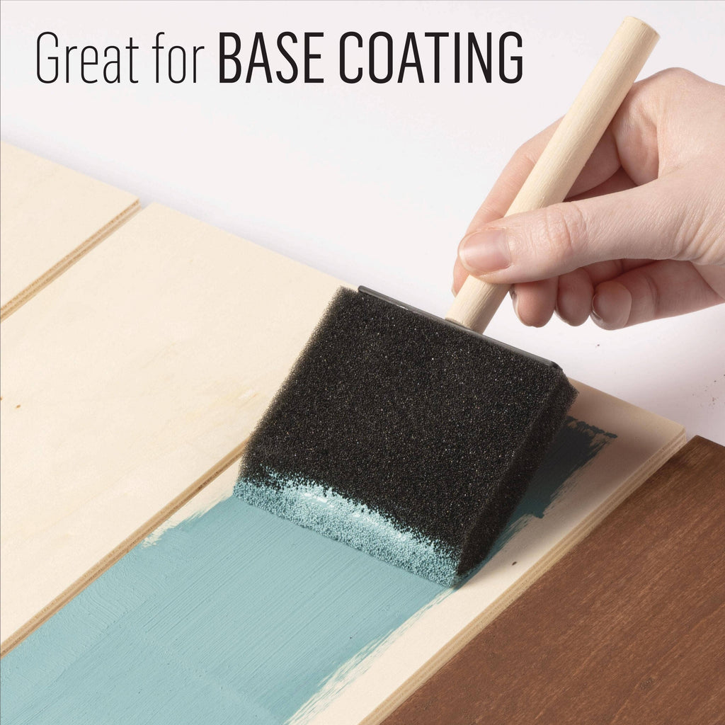 Plaid ® Brush Sets - Foam Brush Set of 3