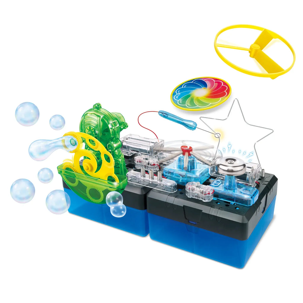 Electronic Science Building Kit – STEM Circuit Learning Set with 14 Engineering Activities (Hands-On Electricity & Design Exploration)