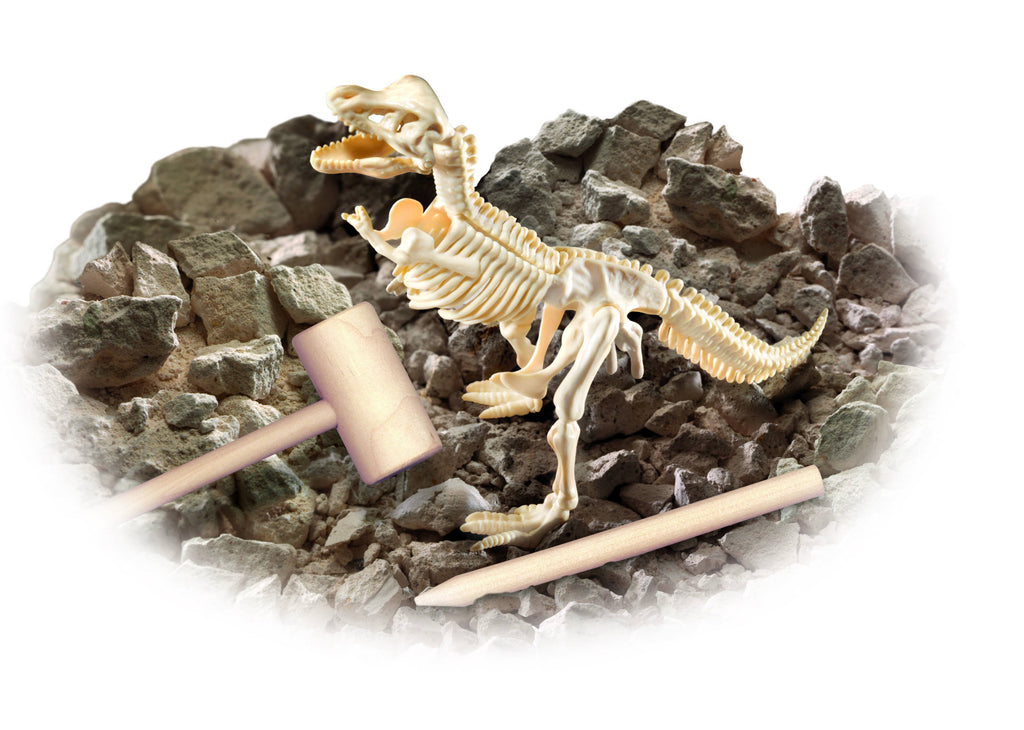 Smithsonian Paleontology Excavation Kit – Dinosaur Fossil Dig and Assembly STEM Learning Activity (Tyrannosaurus Rex Model & Earth Science Exploration)