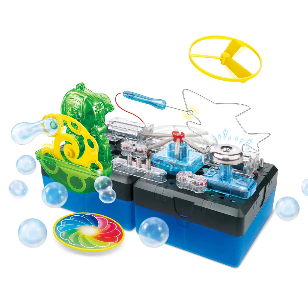 Electronic Science Building Kit – STEM Circuit Learning Set with 14 Engineering Activities (Hands-On Electricity & Design Exploration)