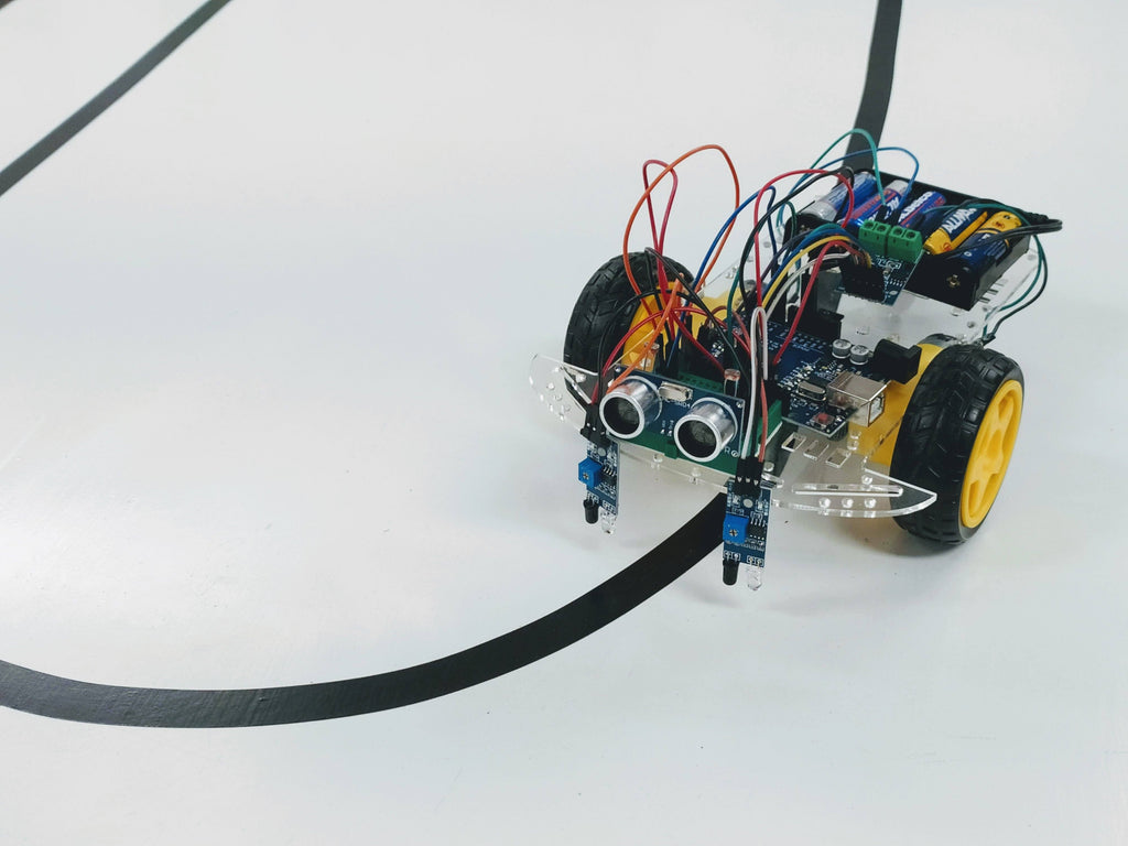 Barnabas Rover: Arduino-Compatible 2WD DC Motor Car Kit (Ages 11+): 1-Pack