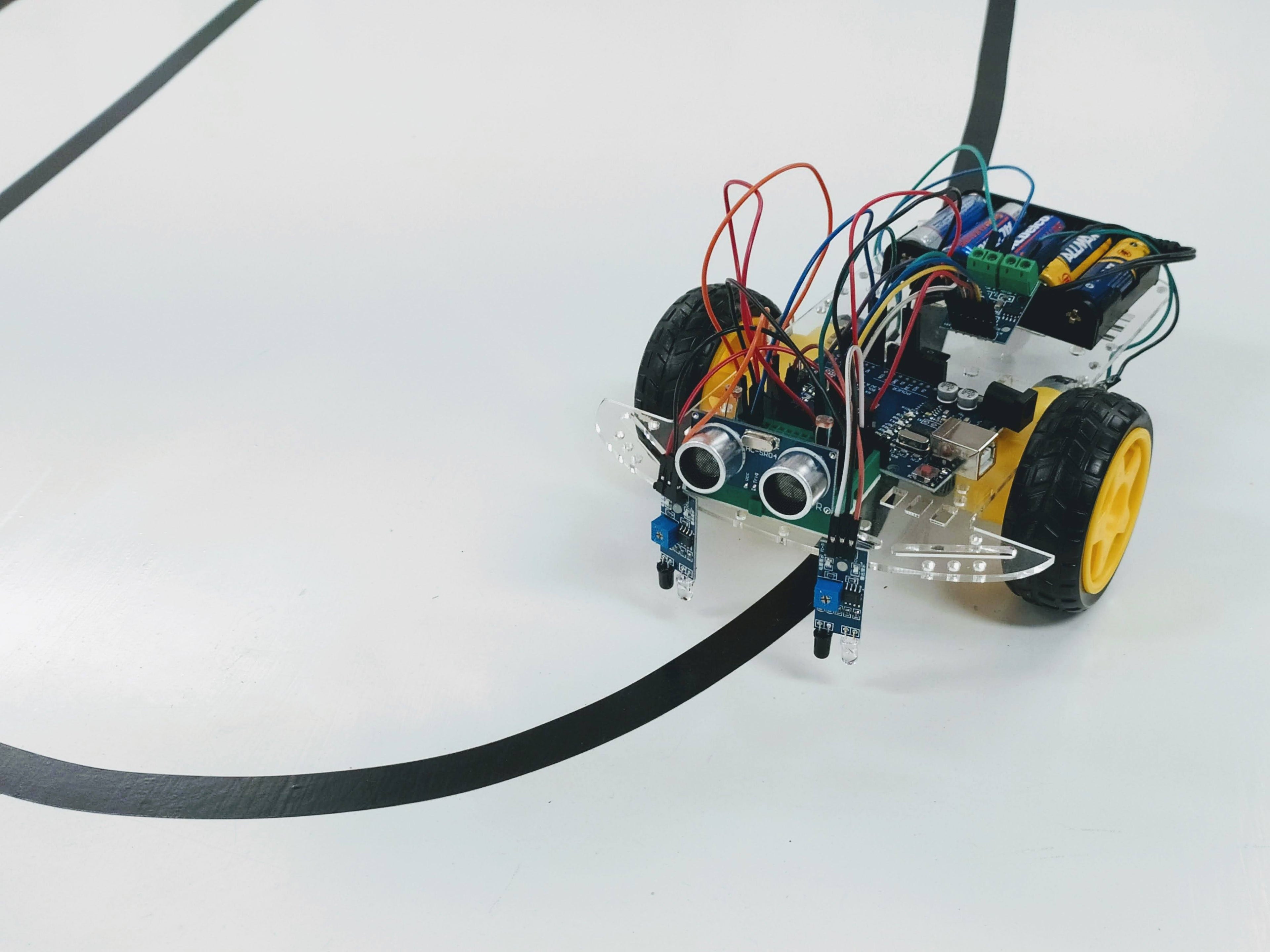 Barnabas Rover: Arduino-Compatible 2WD DC Motor Car Kit (Ages 11+): 1-Pack