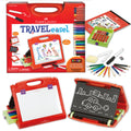Faber Castell Do Art Travel Easel with 37 Pieces of Art Supplies for Kids