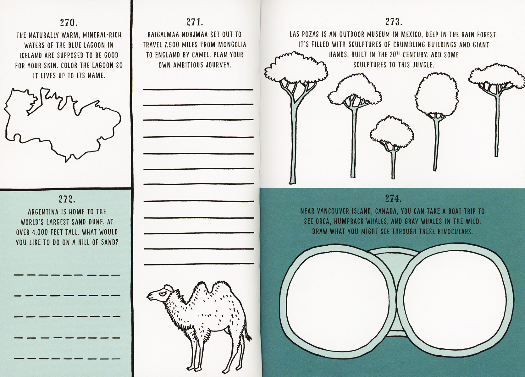 Daily Creativity & Cultural Exploration Journal – 365 Art & Writing Activities