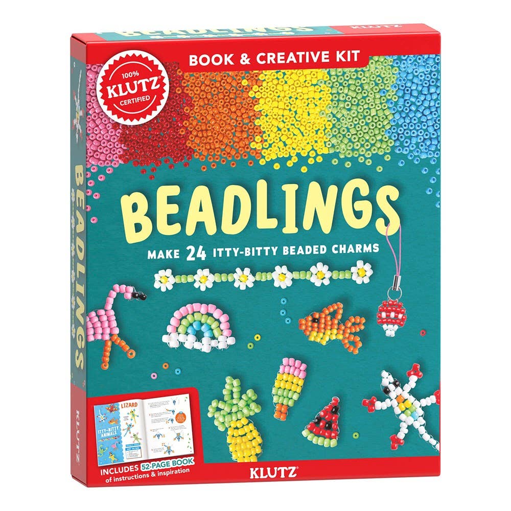 Klutz® Beadlings – Introductory Jewelry Design & Beading Skills Kit