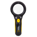 National Geographic® LED 3x Magnifying Glass – Scientific Field Investigation & Observation Tool