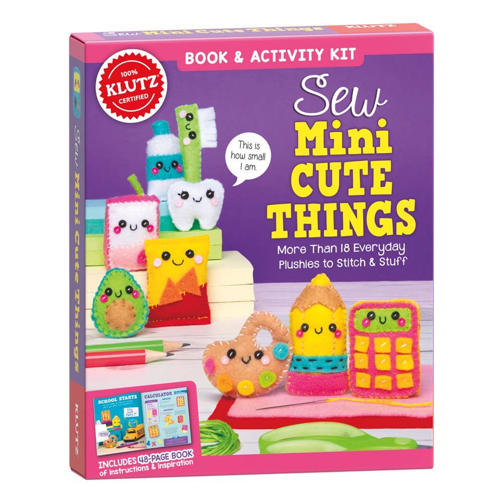 Beginner Sewing & Textile Arts Learning Kit: Plush Construction and Pattern Skills