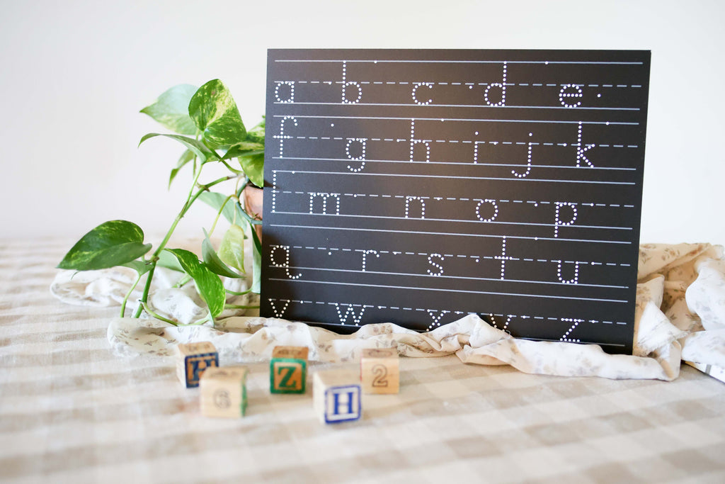Trace-N-Write Lowercase ABC's Chalkboard