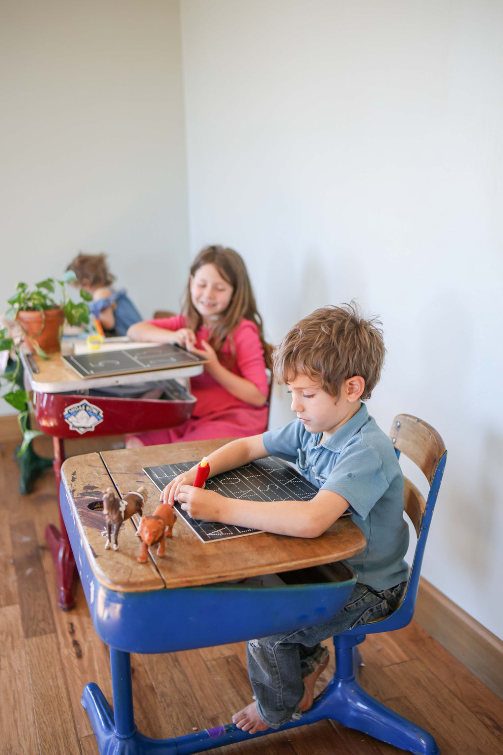 Trace-N-Write Uppercase ABC's Chalkboard