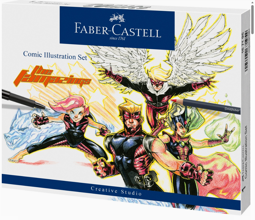 Educational Comic Illustration Kit – Storytelling, Drawing & Creative Skill Development