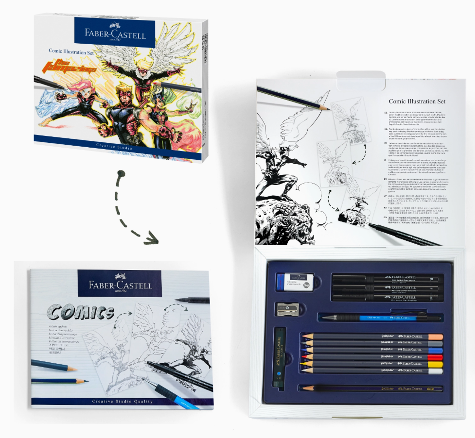 Educational Comic Illustration Kit – Storytelling, Drawing & Creative Skill Development