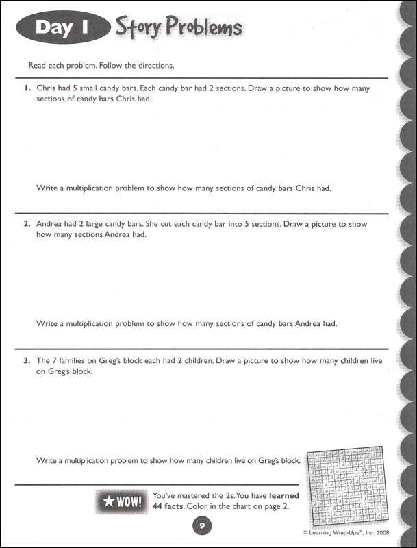 Learning Wrap-ups: 10 Days to Multiplication Mastery