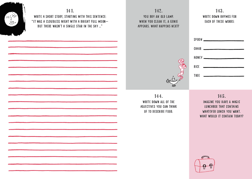 Daily Writing & Creative Expression Journal – 365 Prompts to Build Writing Skills