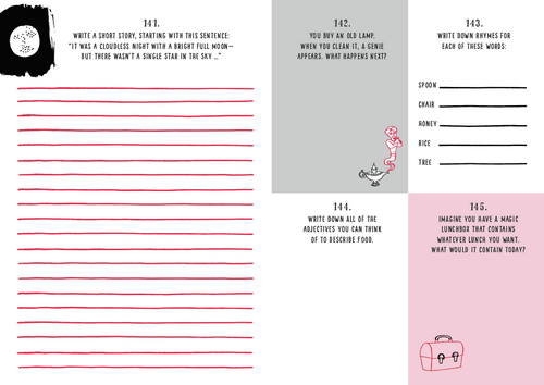 Daily Writing & Creative Expression Journal – 365 Prompts to Build Writing Skills
