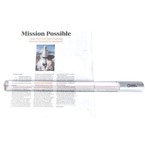 National Geographic 2X Ruler Magnifying Glass