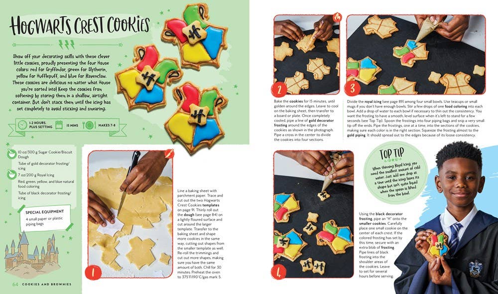 Baking and Food Decoration Learning Book – Culinary Skills, Creative Design, and Step-by-Step Dessert Instruction Guide (Harry Potter: Bake, Create, And Decorate Book)