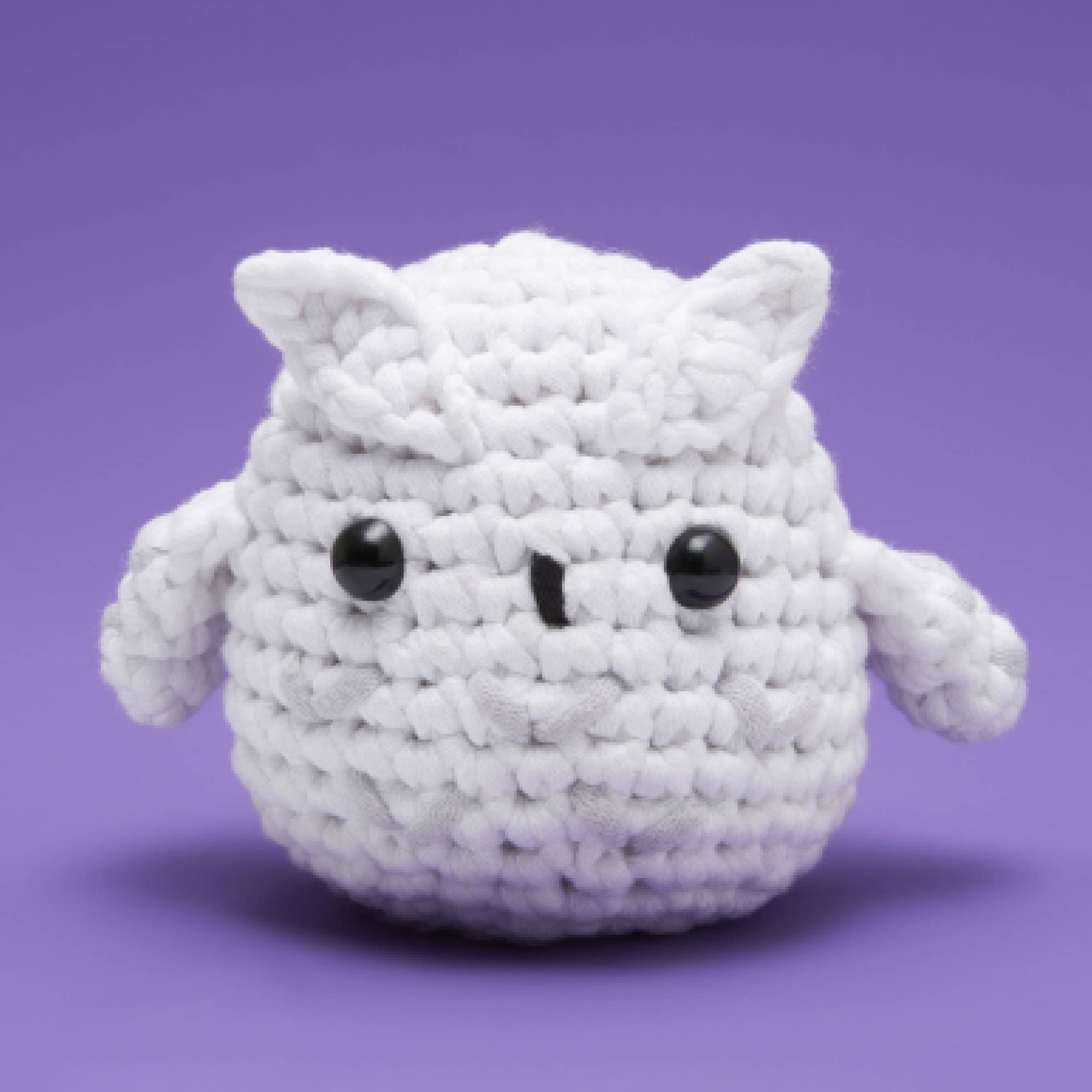 Educational Crochet Learning Kit – Beginner Fiber Arts Skill Development: Woobles Andy the Owl Crochet Kit