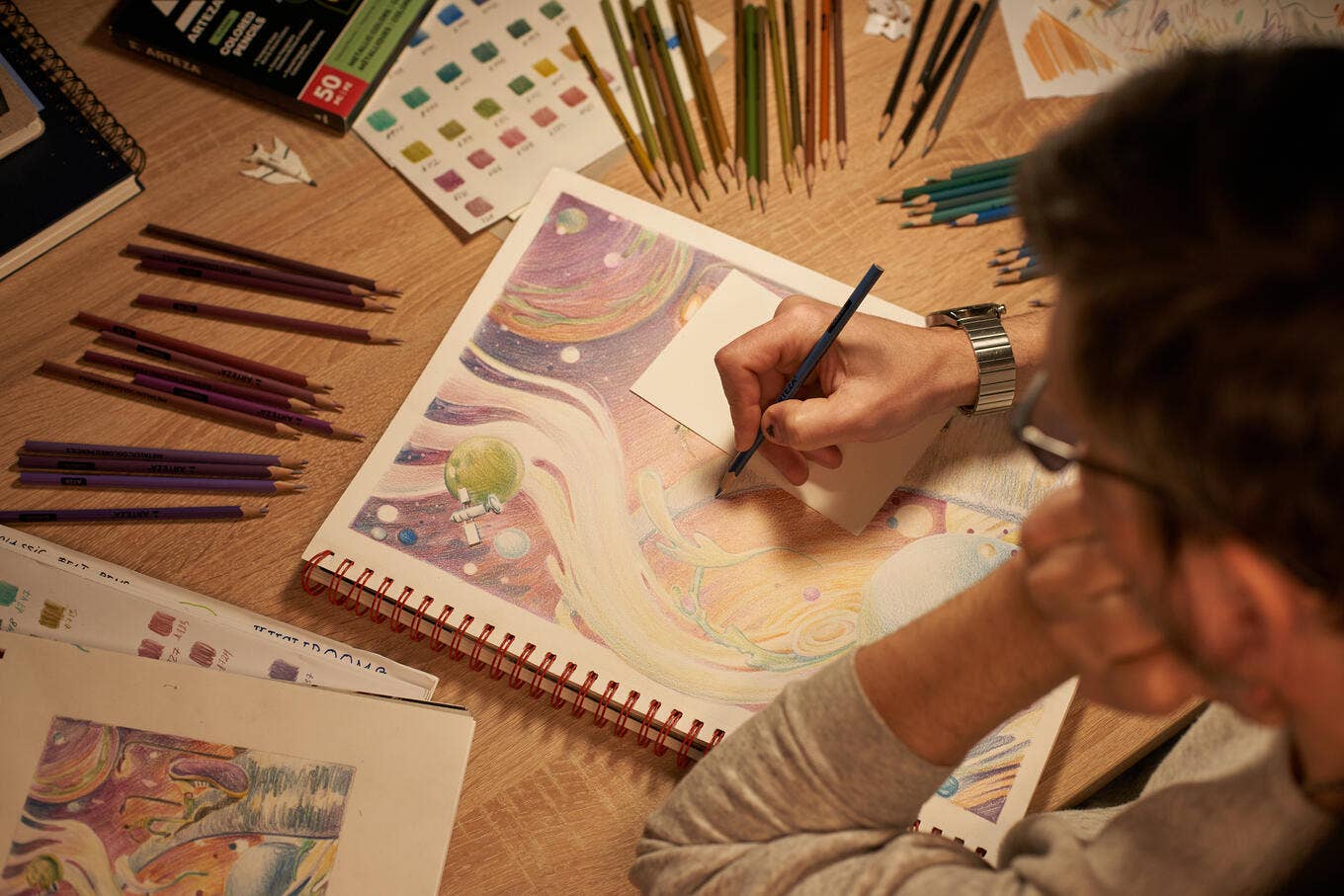 Arteza® Metallic Colored Pencils Set, 24 pc.