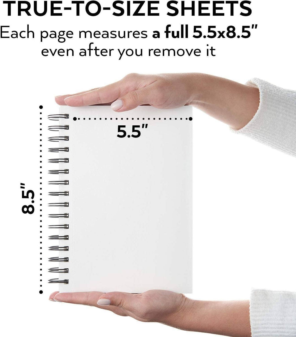 Arteza® Sketchbook  5.5"x 8.5", 3-Pack, 100 Sheets Each